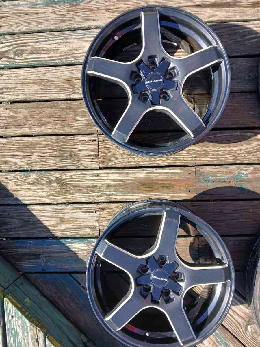 4 Milanni wheels
