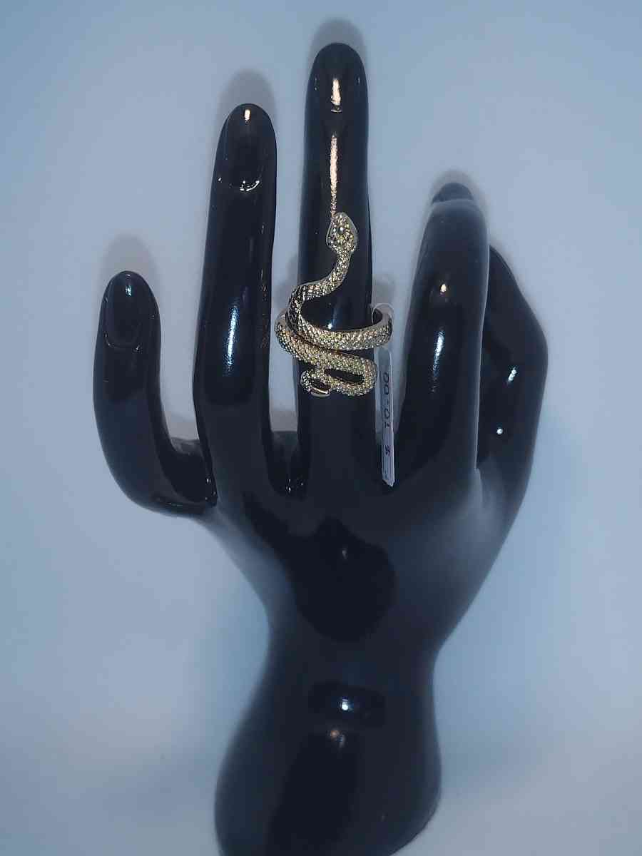 Coiled Snake Ring