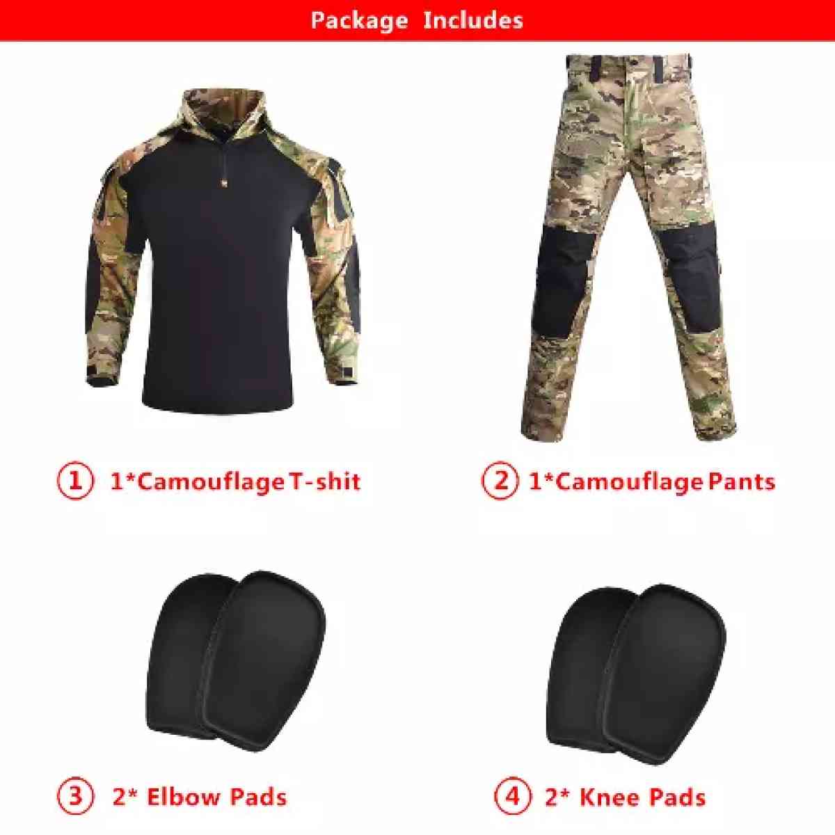 camuflage uniform zise xl2