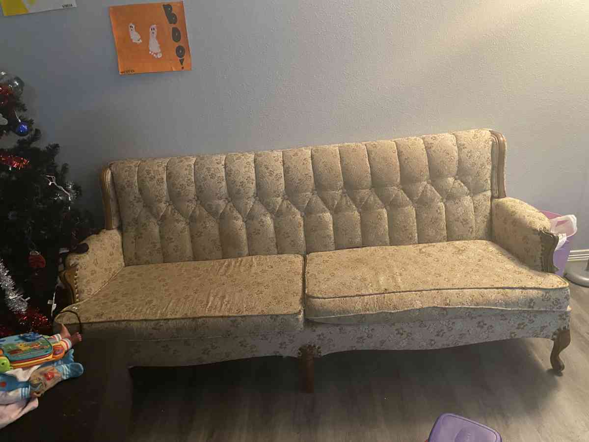old style couch