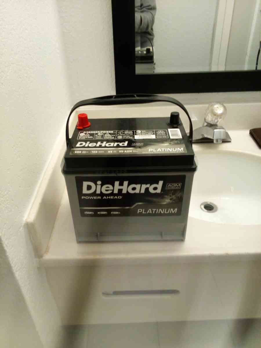 Brand New Diehard Platinum Battery