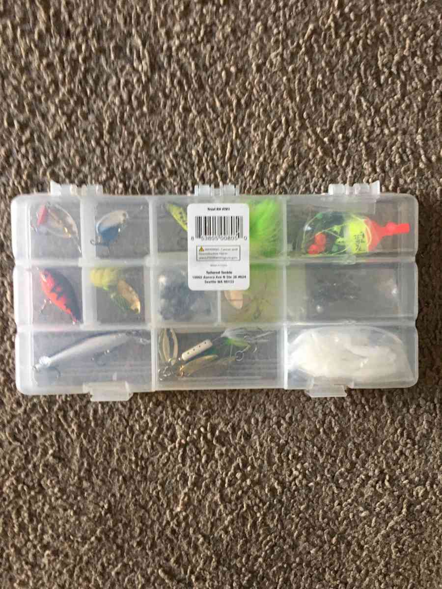 Brand new tailored tackle trout kit
