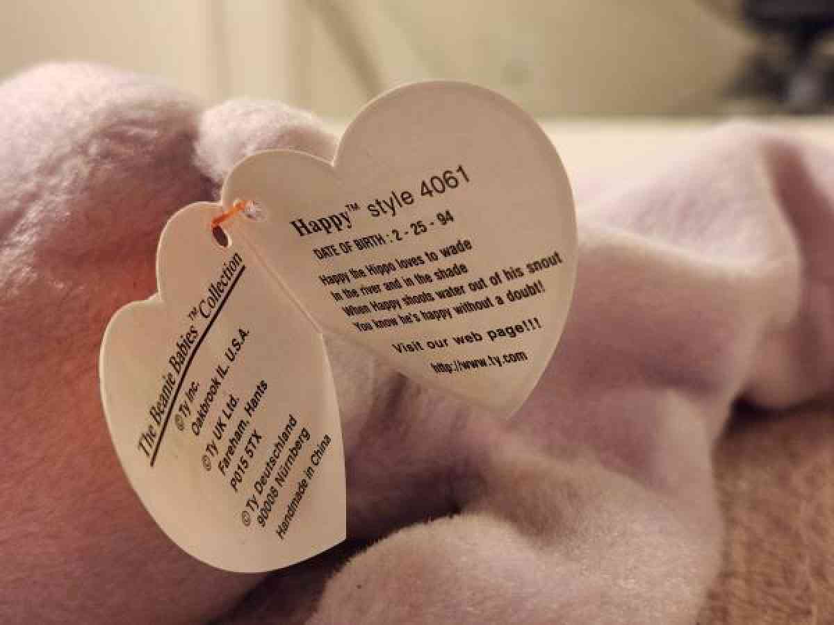 Beanie babies from 90s