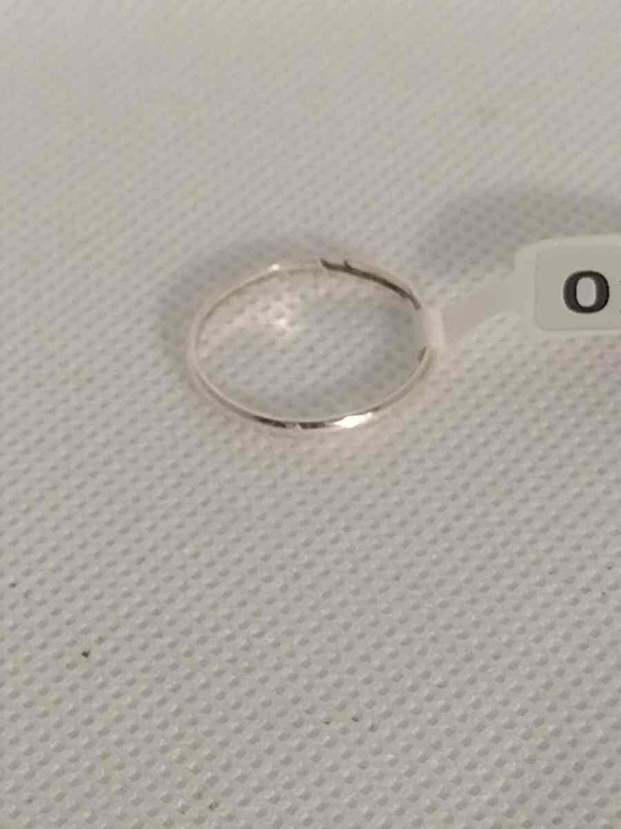 Simple Split Silver Ring