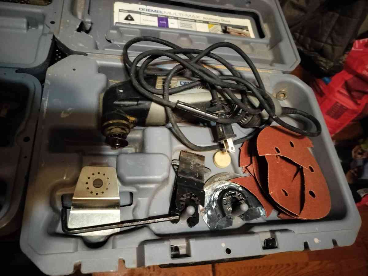 Dremel oscillating saw Dremel kit n bits n other Dremel type