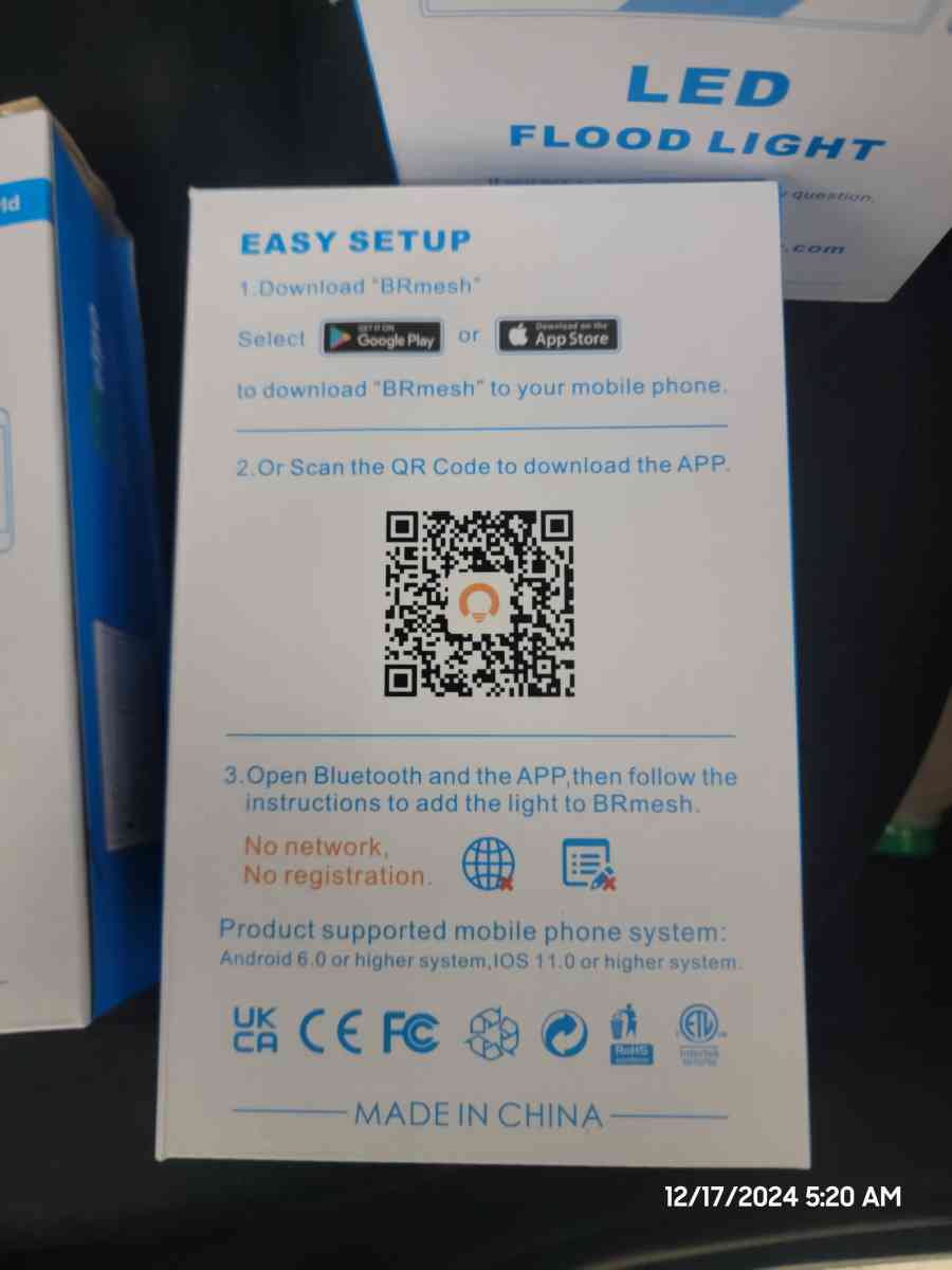 Color Changing LED Flood Lights  Bluetooth