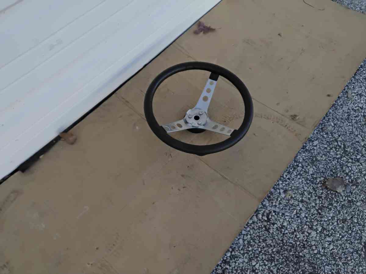 Nice Black Grant Racing Steering 14 inch Steering Wheel OEM
