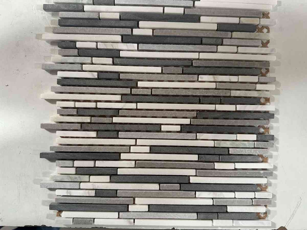 12x12 stone mosaic Backsplash Tile