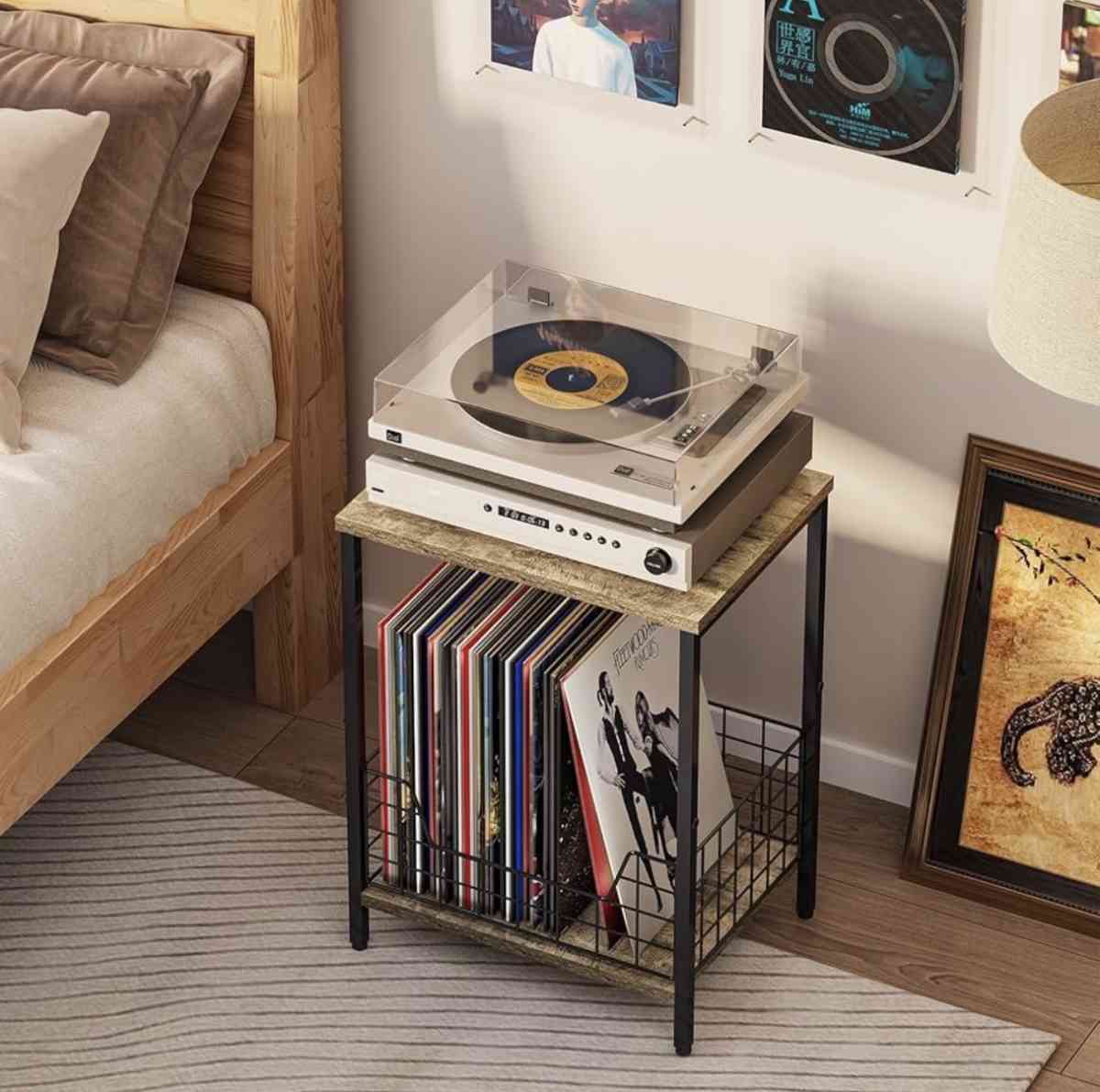 record player stand or side table