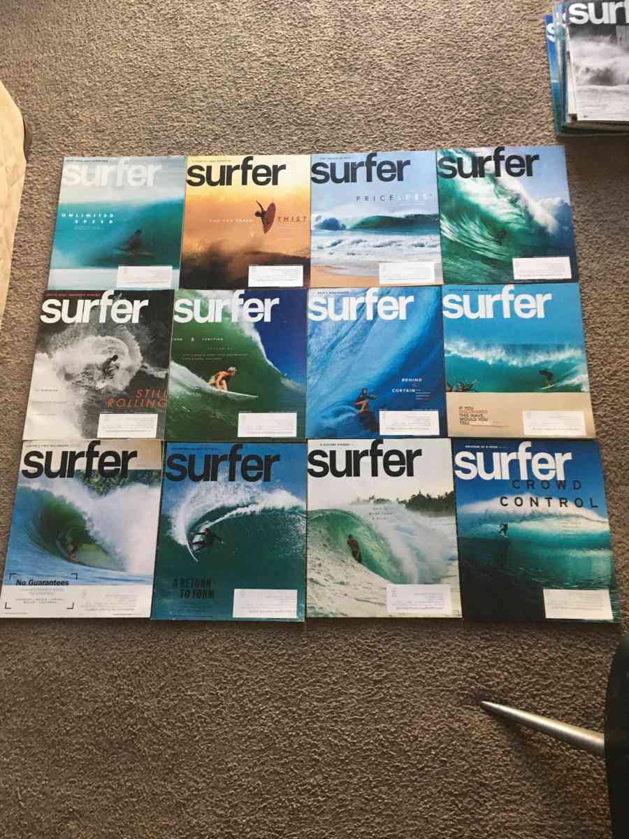 Surfer and Surfing Magazines