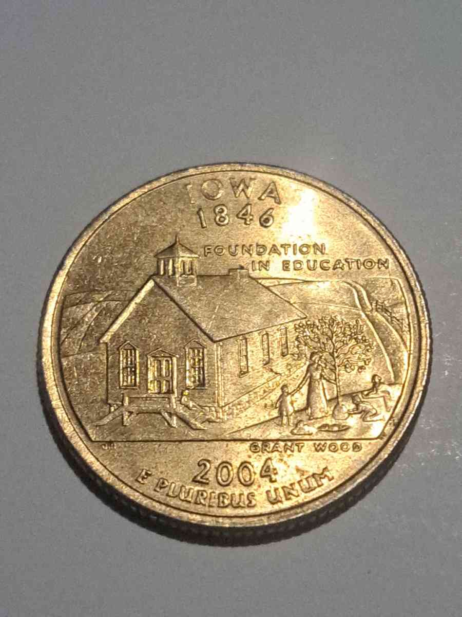 dcam 2004 iowa quarter