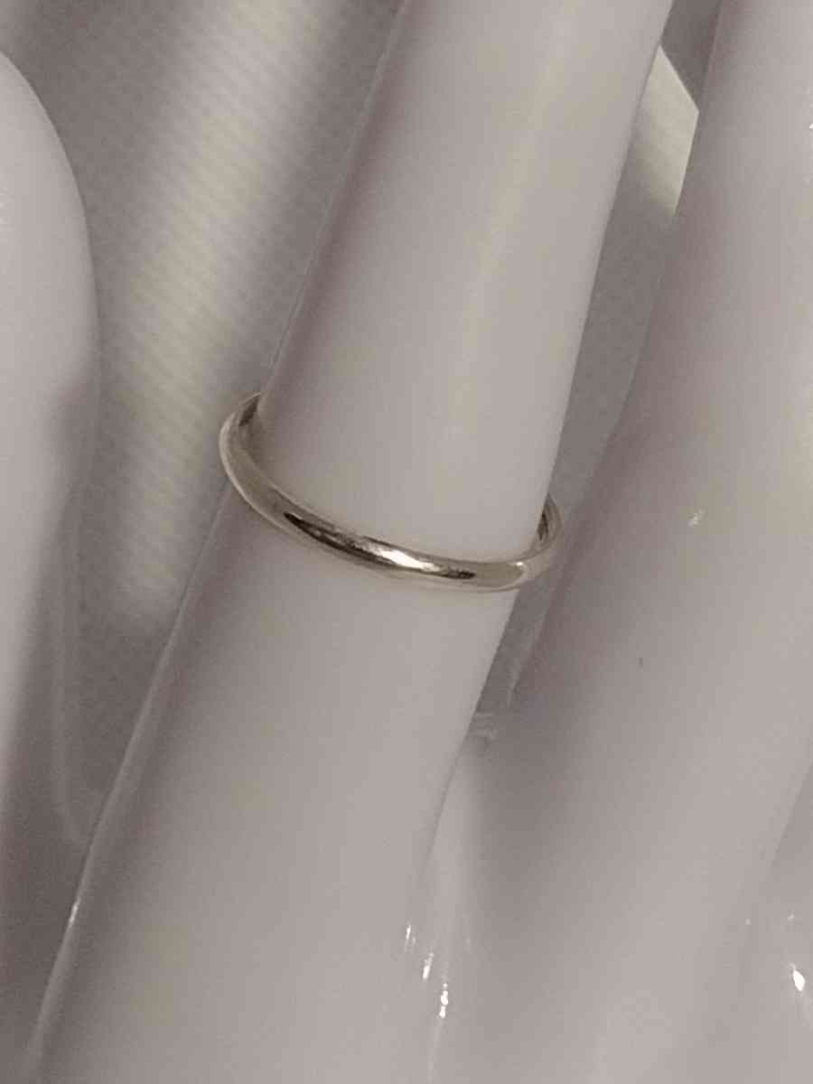 Simple Split Silver Ring