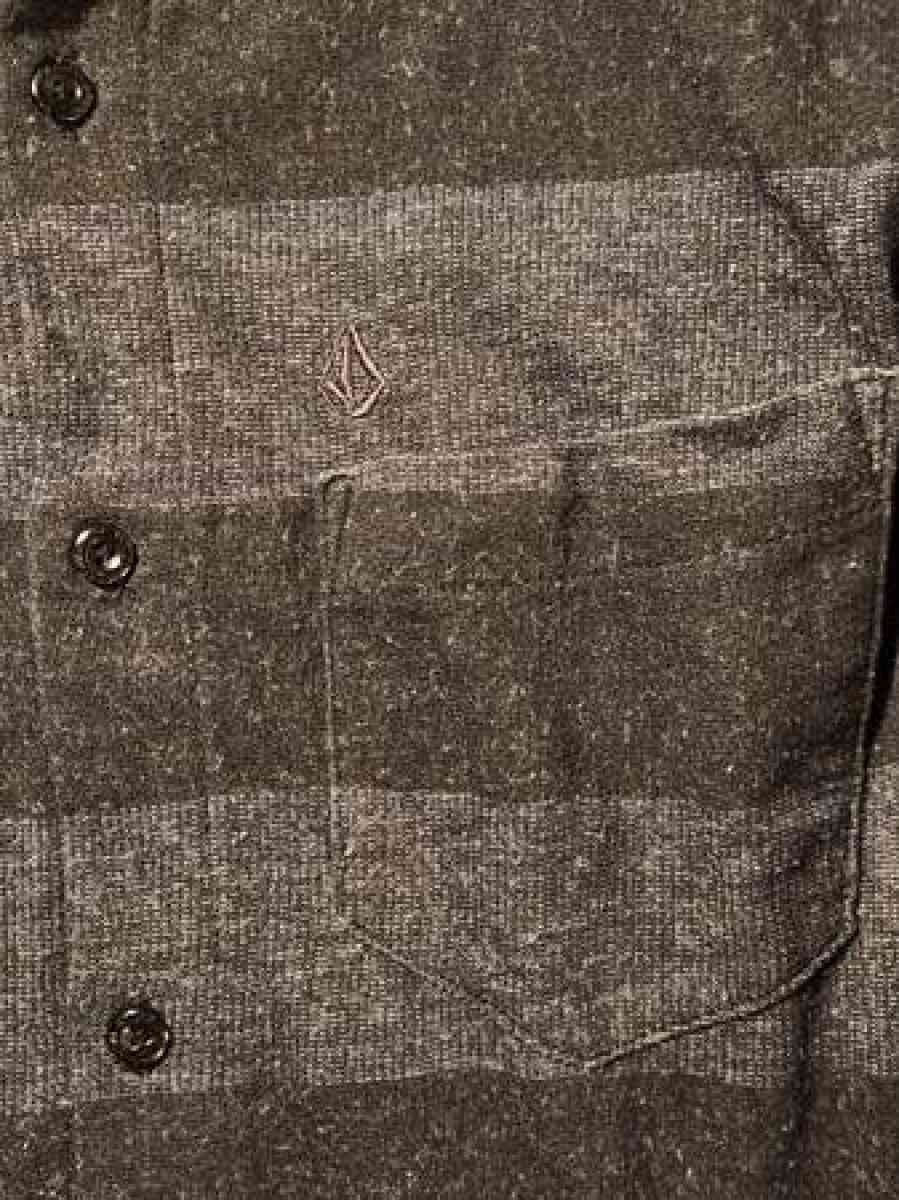 volcom plaid flannel