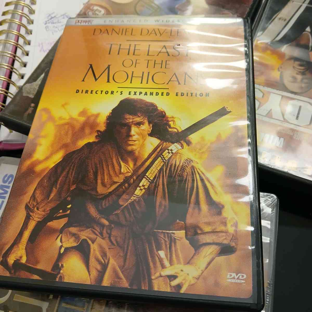 The last of the Mohicans movie DVD