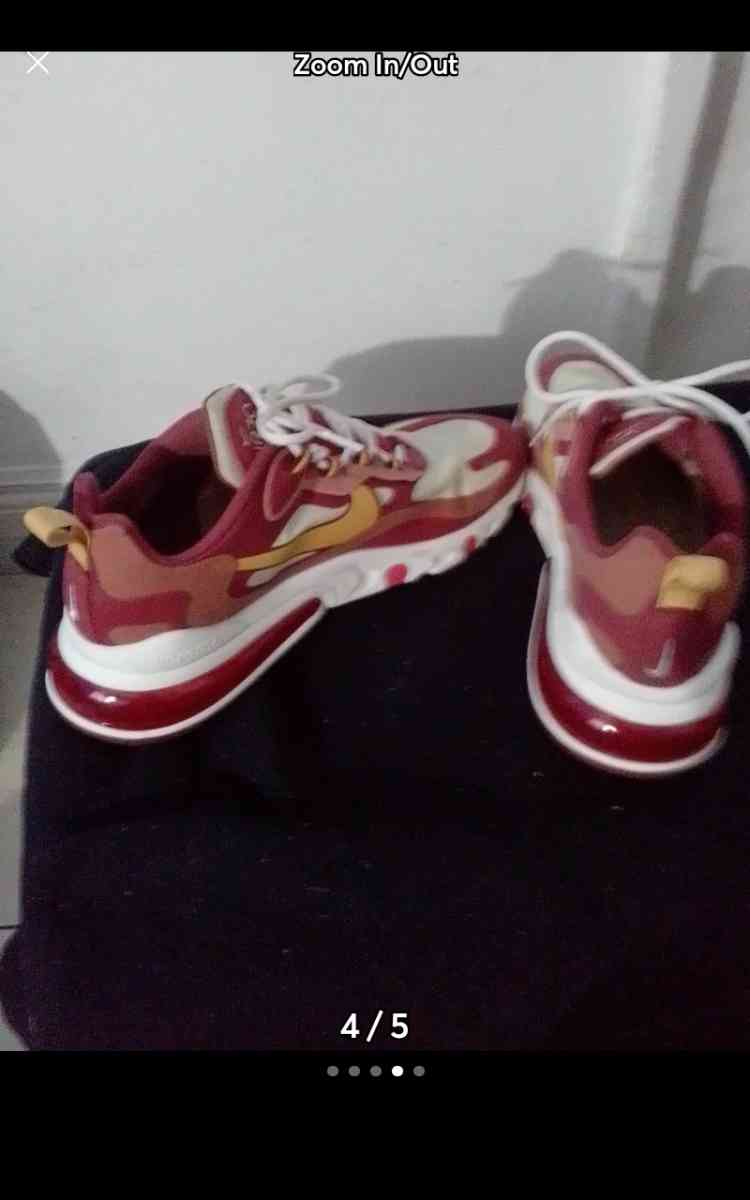 Womans Nike brown white n yellow shoes