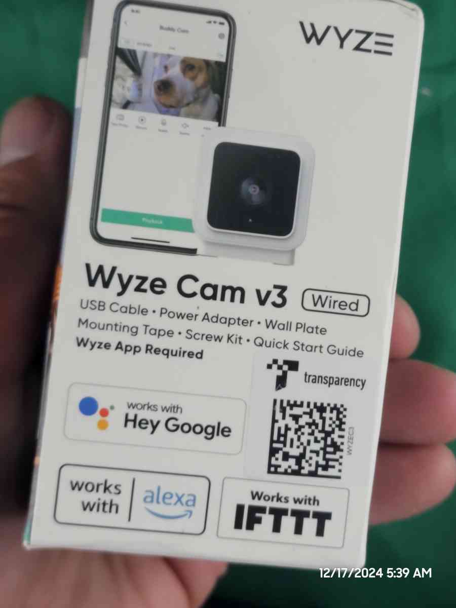 4 Wyze Security Cameras