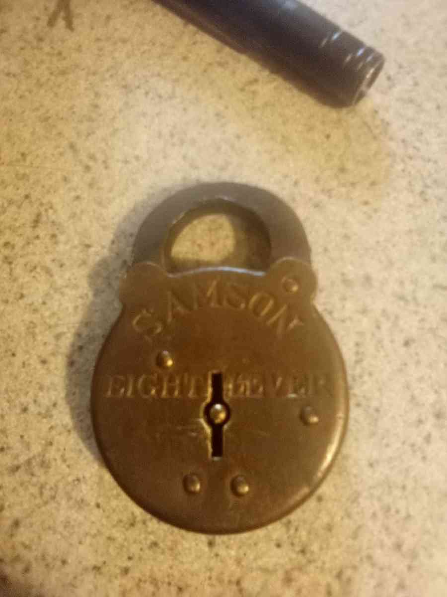 old lock  no key