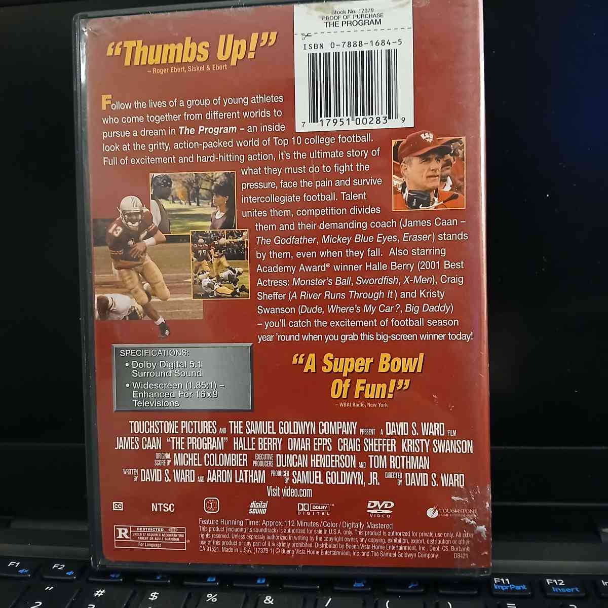 The Program Movie DVD