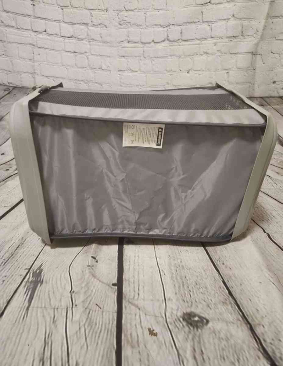 Pop Open Gray Pet Crate