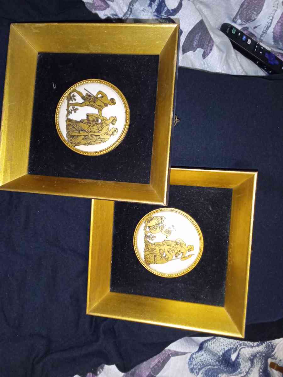 Two Neoclassical Platter Pictures