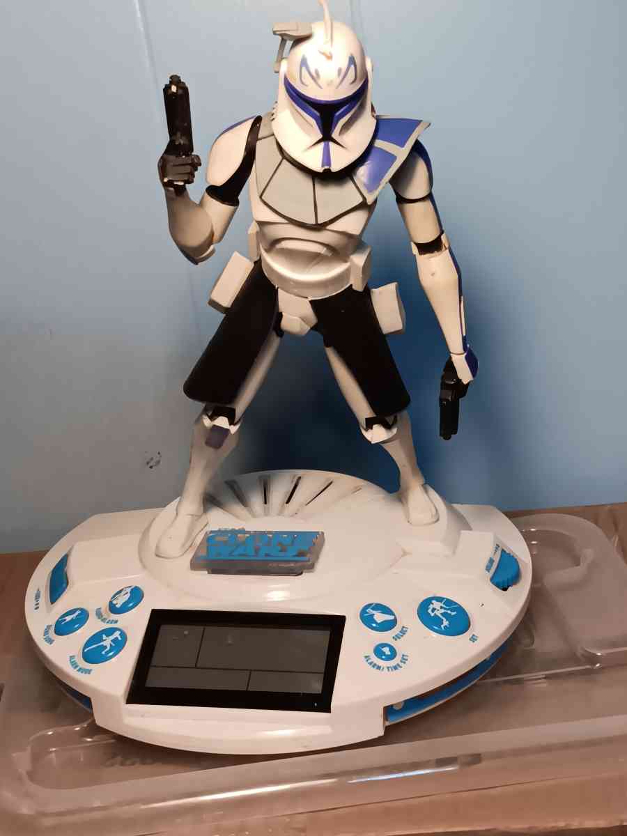 2012 STAR WARS ALARMA CLOCK Captain Rex