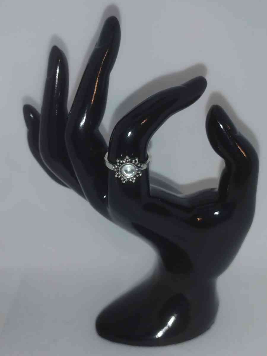 Starburst Silver Ring