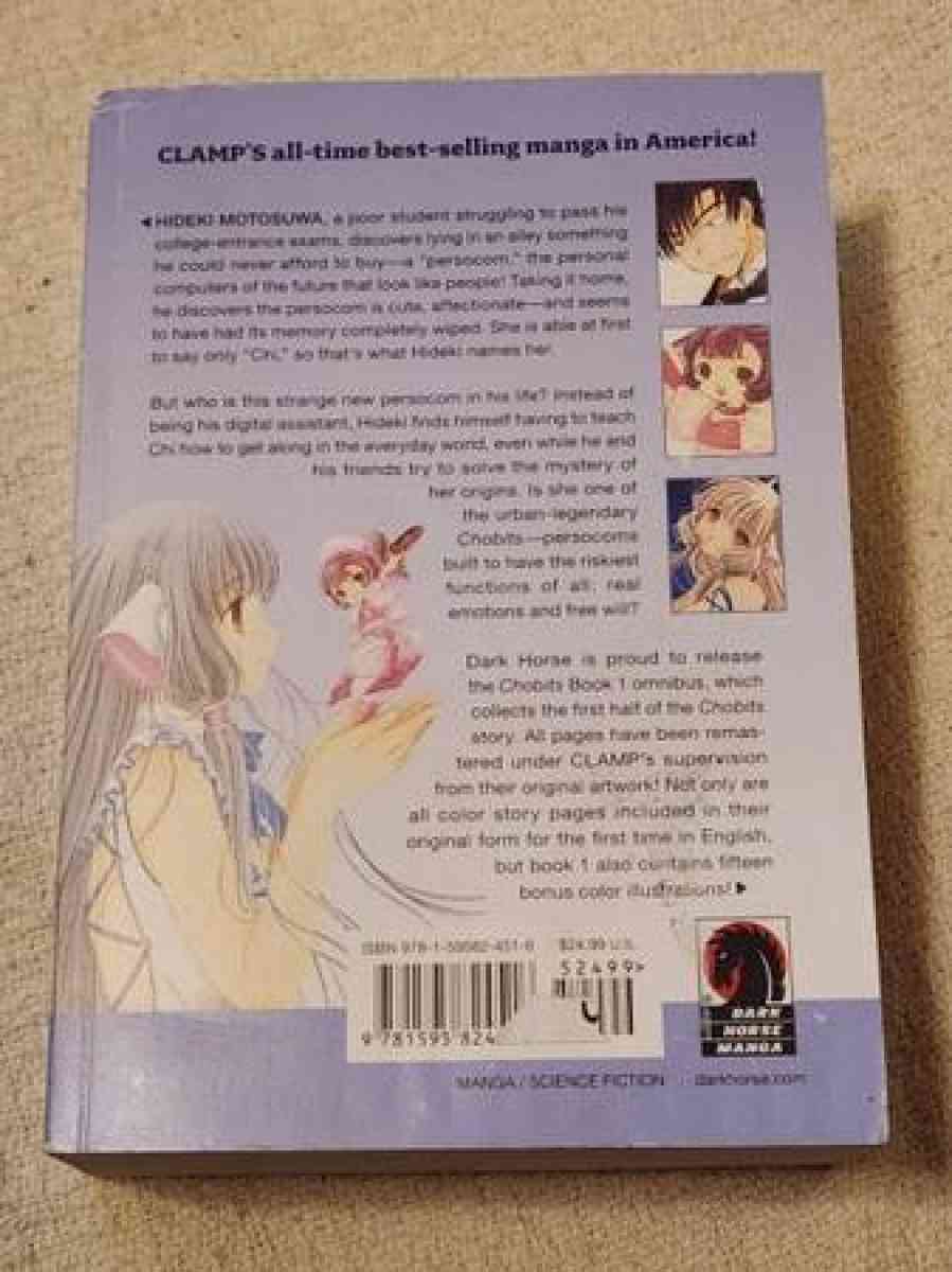 Chobits manga Book 1