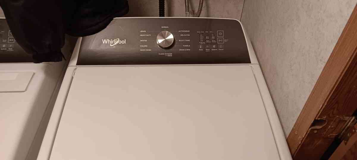 whirlpool washer and dryer