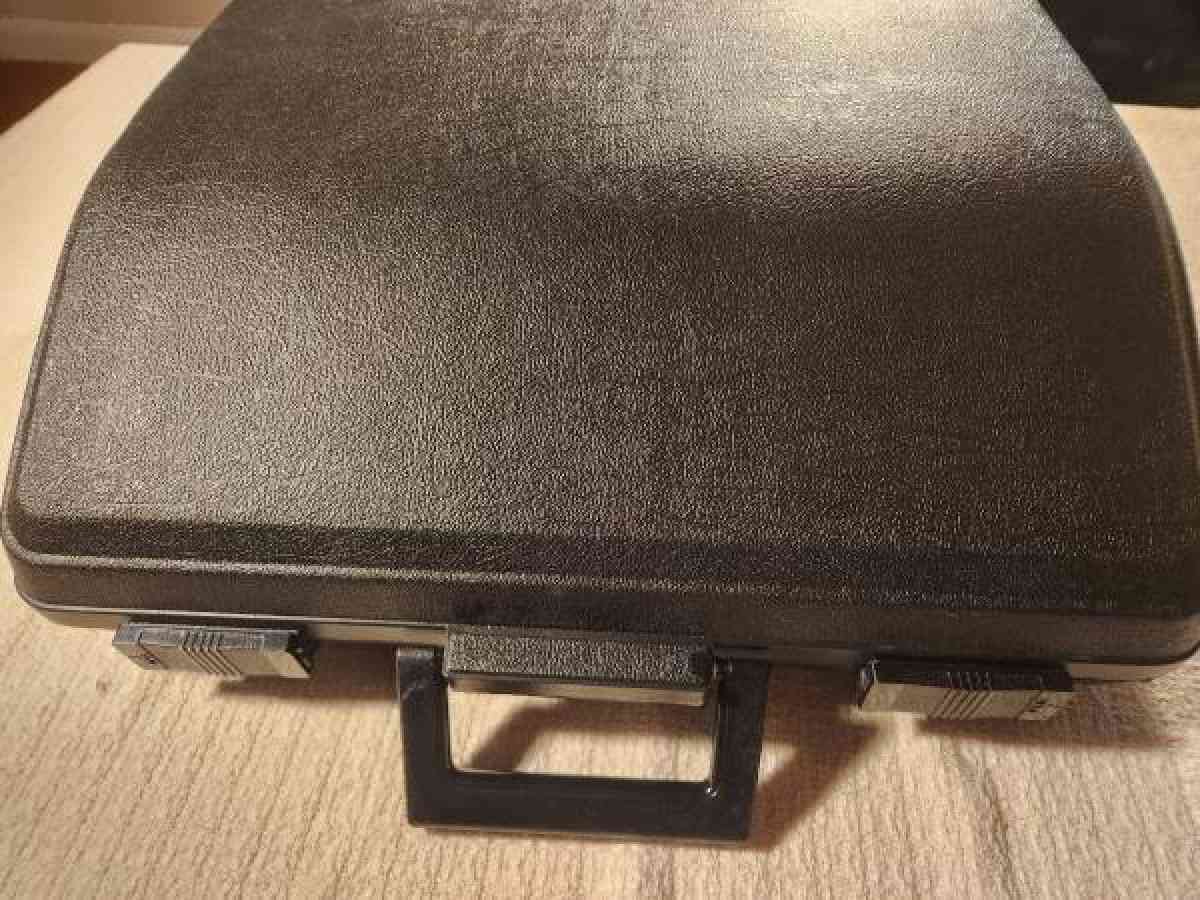 portable typewriter with hard case
