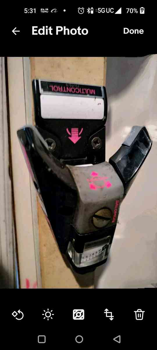 PRE Precision USA Snow Skis  Marker Ceramic Brand Salomon Sn