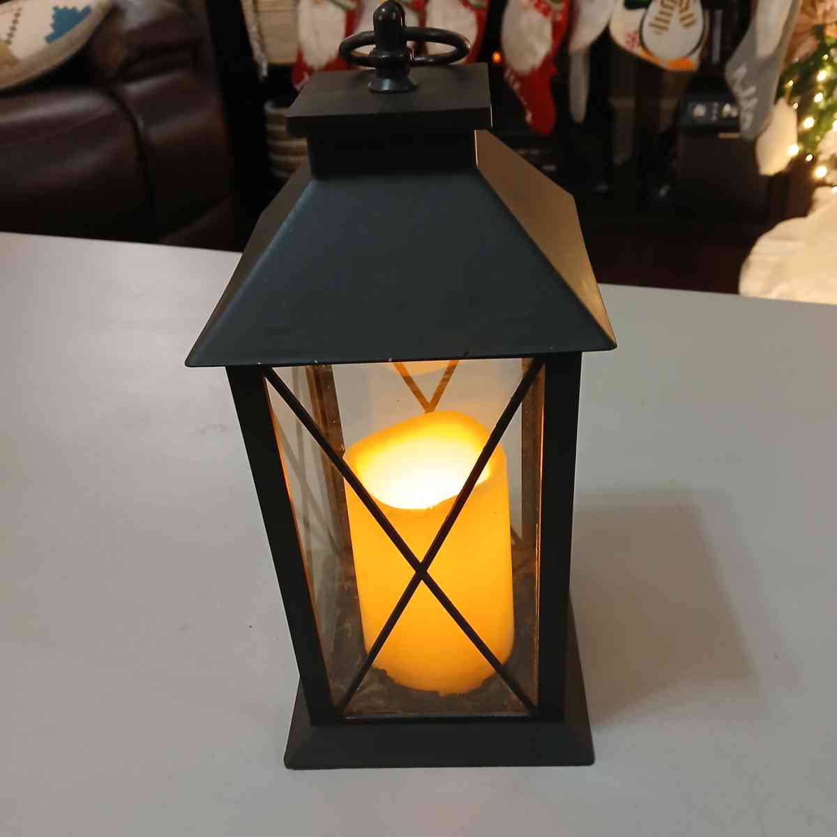 Black decorative lantern