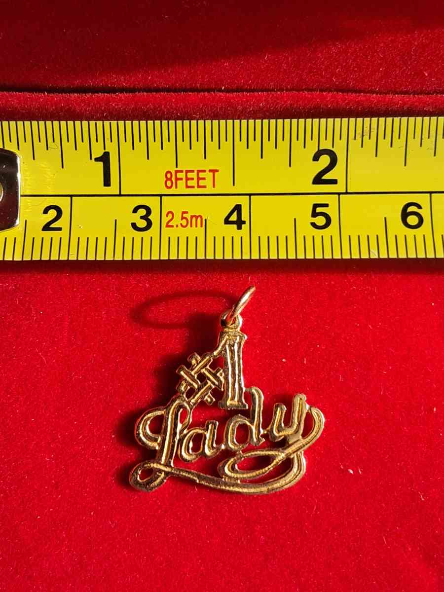 14K Yellow Gold Pendant