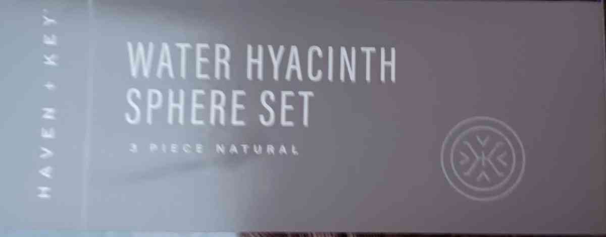 Water Hyacinth Sphere Set