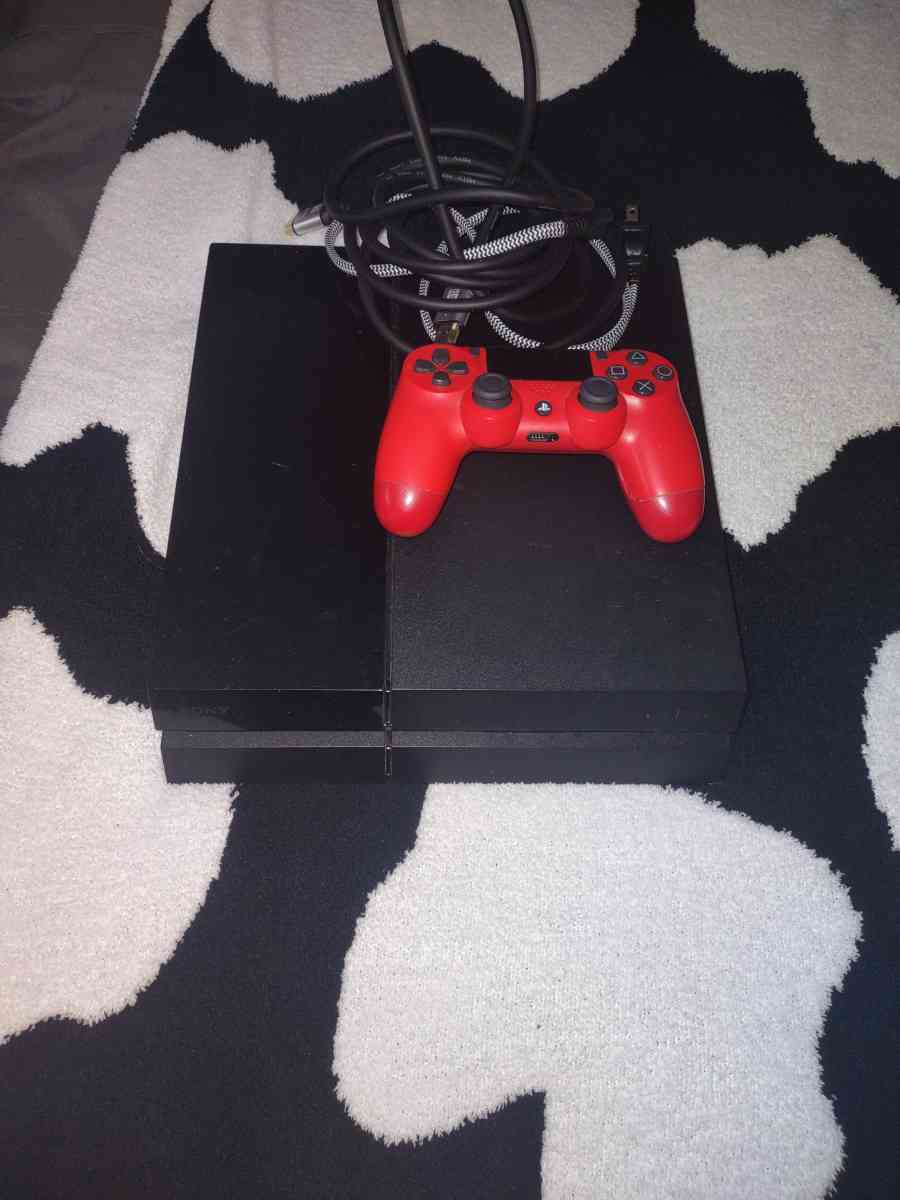 PS4 with wireless controller