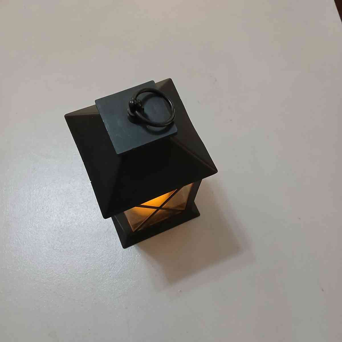 Black decorative lantern