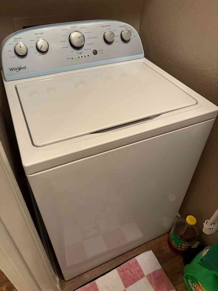 washer and dryer