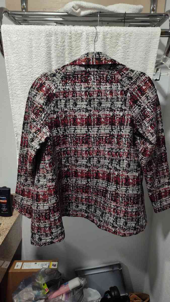 RARE VTG Christopher  Banks Monogram Casual or Business Blaz