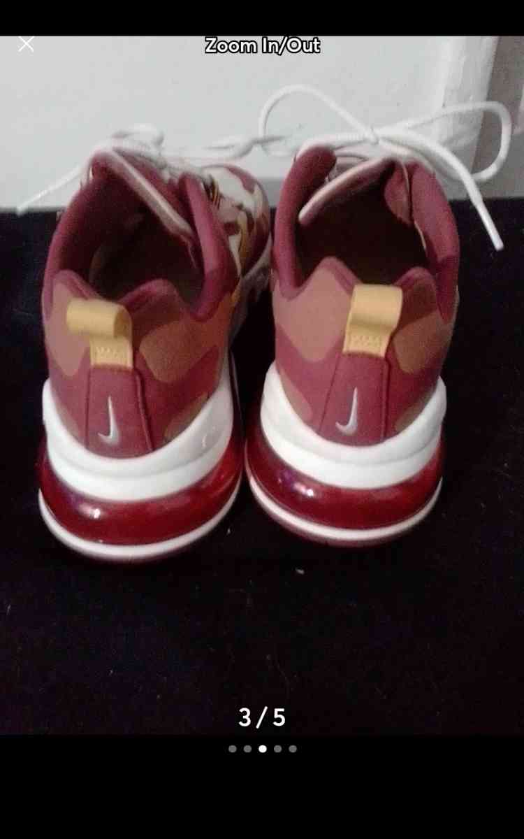 Womans Nike brown white n yellow shoes