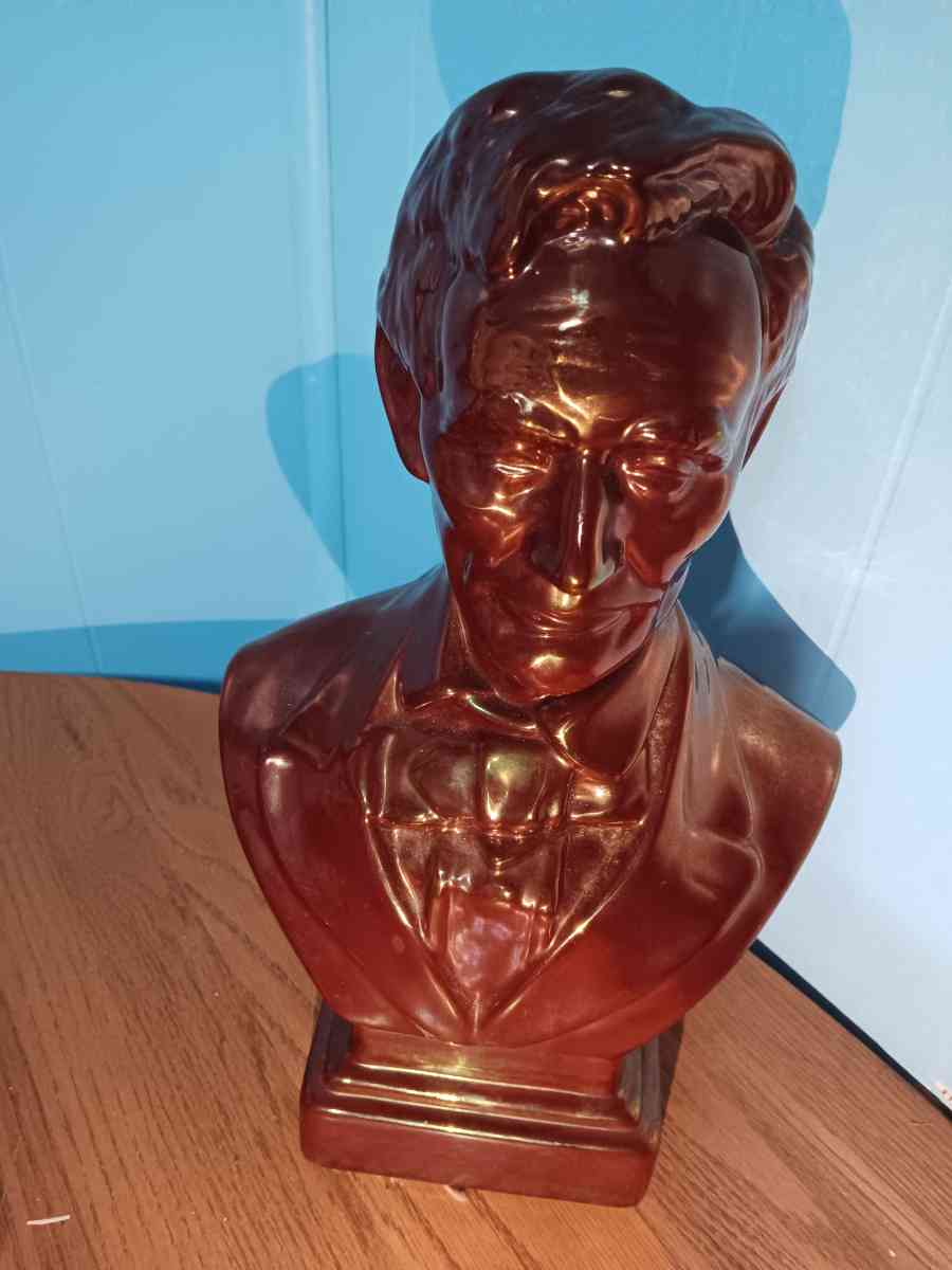 vintage Ceramic Abrahan Linconl