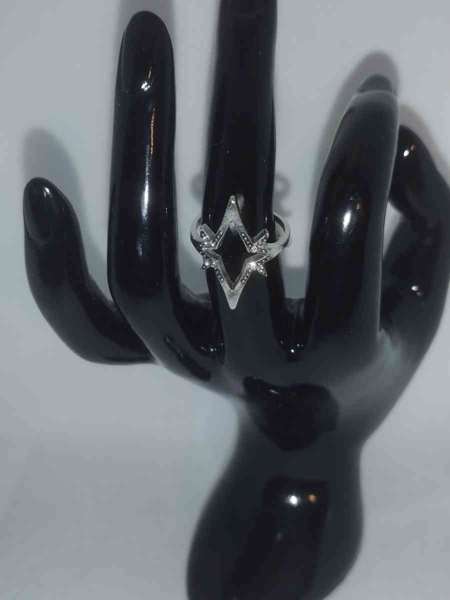 Bohemian Style Ring Sharp Angles