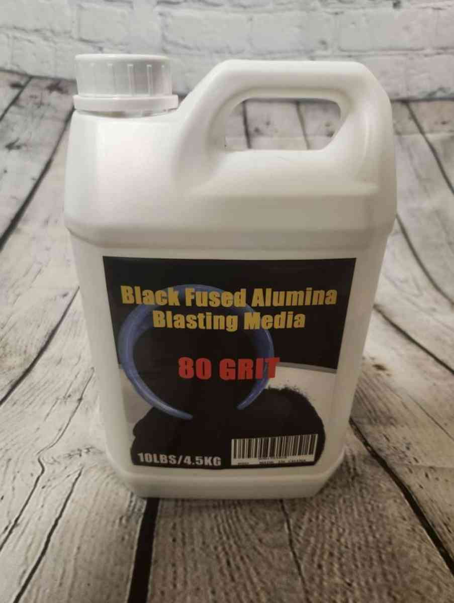 80 Grit Black Fused Alumina Blasting Media