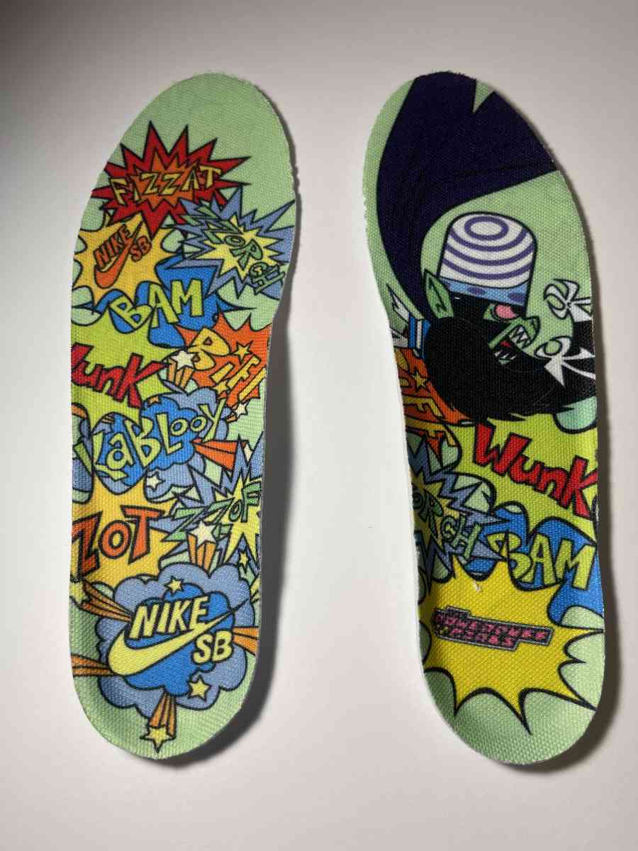 Green Powerpuff Dunks