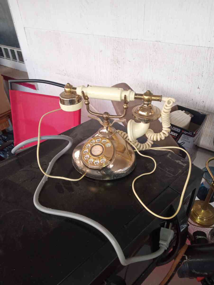 antique phone very old