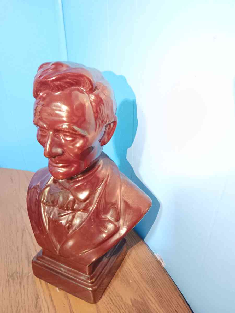 vintage Ceramic Abrahan Linconl