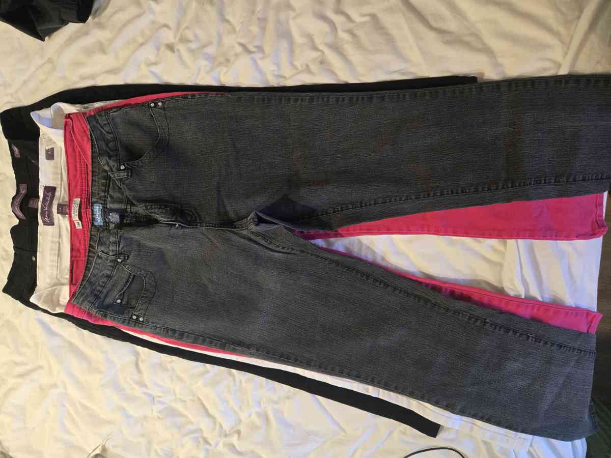 women jeans 6 pair