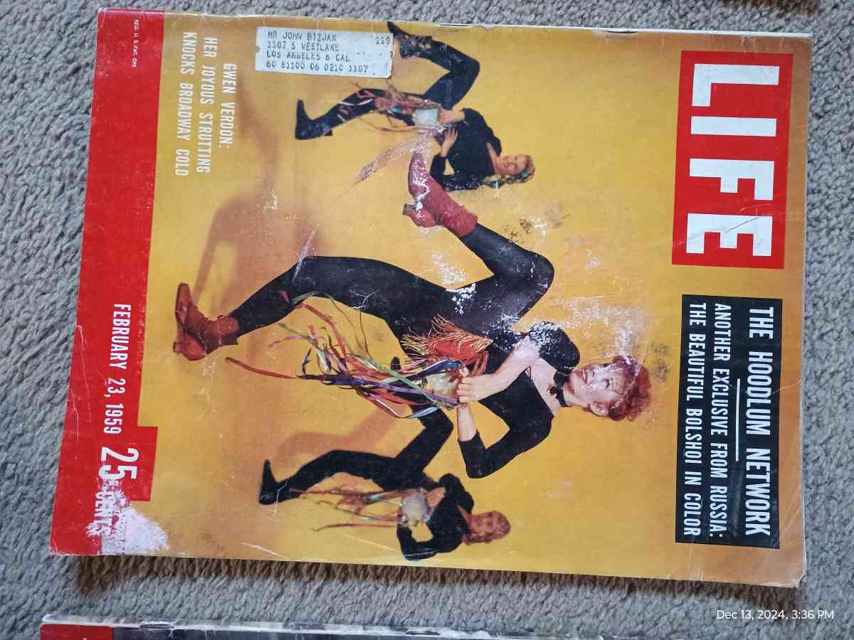 vintage Life magazines