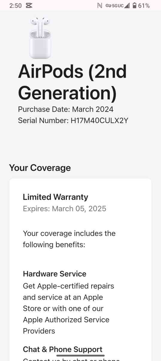 airpods 2nd generation