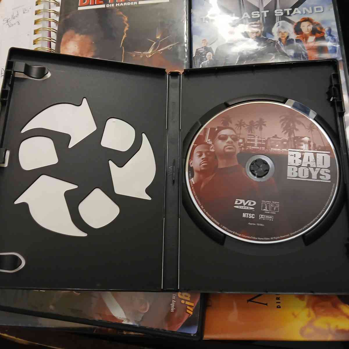 Bad Boys movie DVD with Will Smith