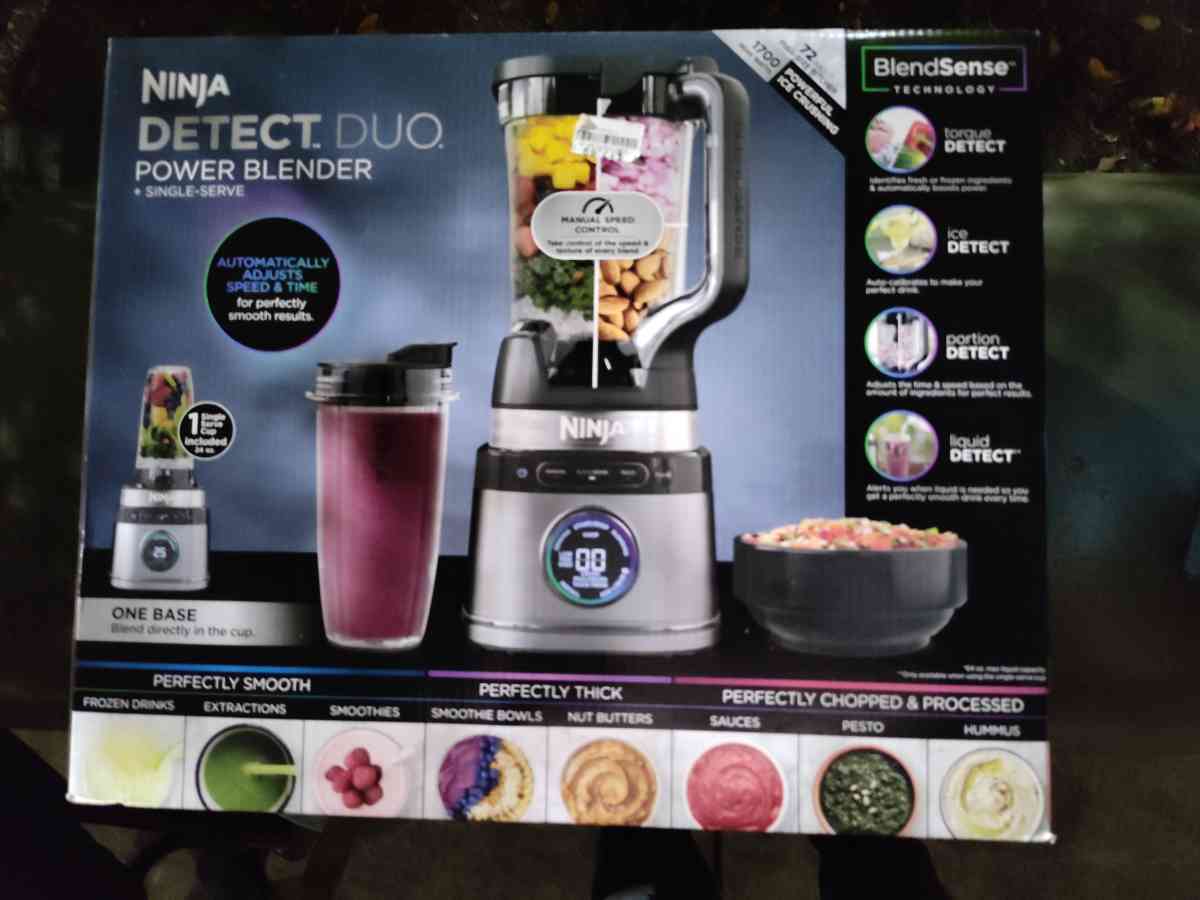 ninja detect duo power blender