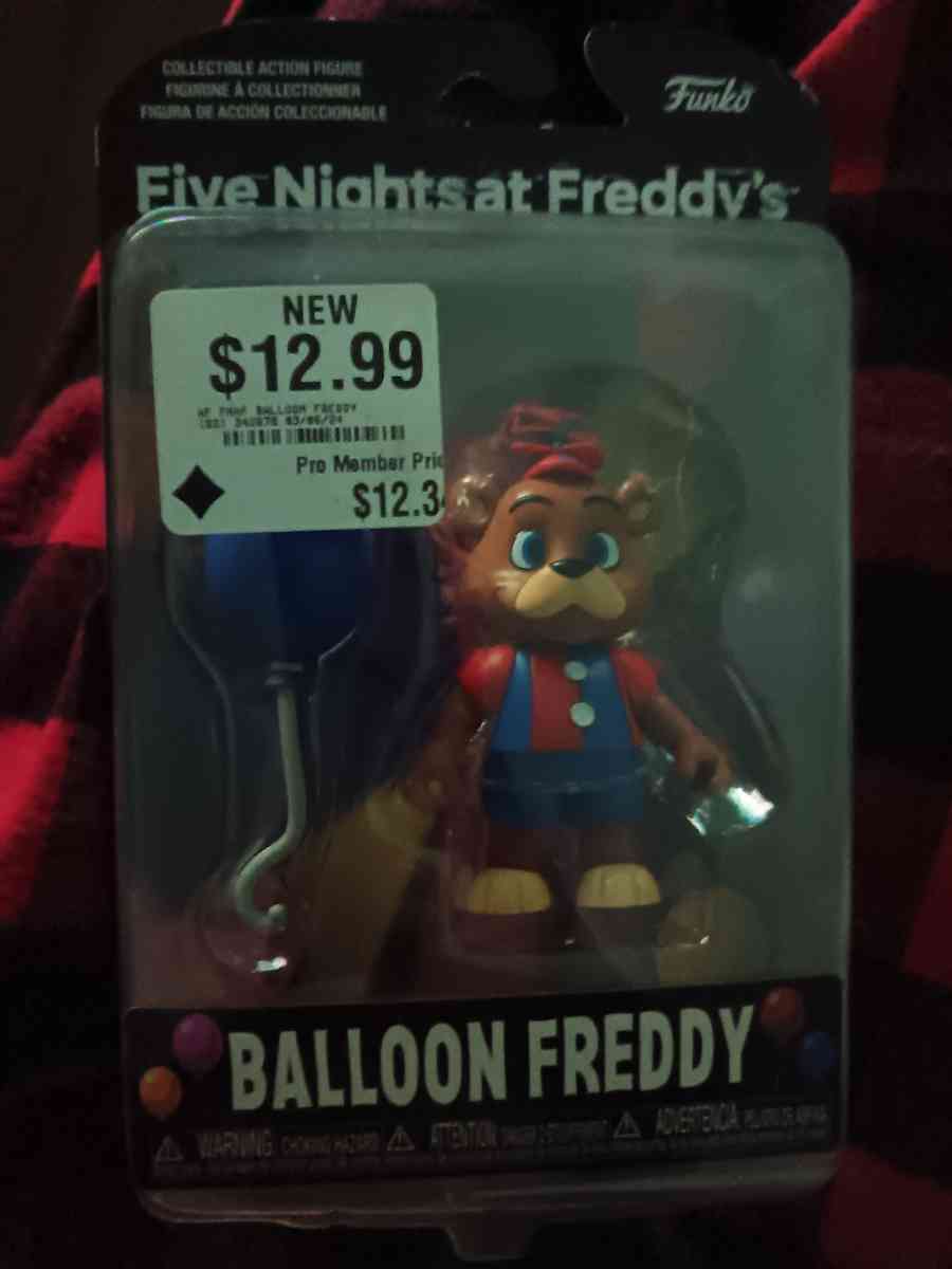 five nights at Freddys balloon Freddys figure funko